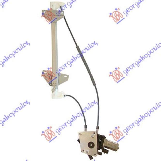 MACARA ELE. GEAM USA SPATE (EUROPA) - HONDA JAZZ 08-11 pentru HONDA, HONDA JAZZ 08-11