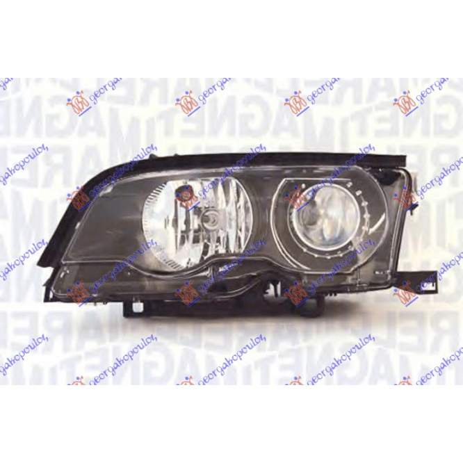 FAR XENON 01-03 NEGRU MARELLI - BMW SERIES 3 (E46) COUPE/CABRIO 99-03 pentru BMW, BMW SERIES 3 (E46) COUPE/CABRIO 99-03