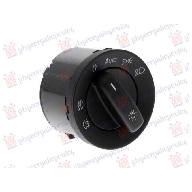 COMUTATOR LUMINI (CU AUTO) (10 PIN) pentru VW, VW CROSS TOURAN 07-10