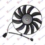 ELECTROVENTILATOR (MOTOR SI VENTILATOR) (360mm) (100w)             - F2 pentru VW, VW CROSS TOURAN 07-10