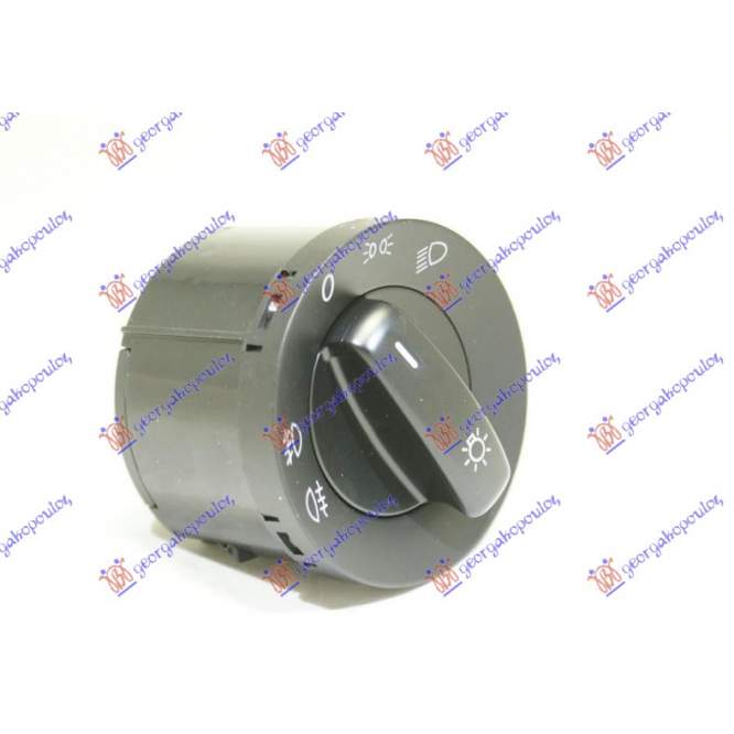 COMUTATOR FAR (CU/LUPA) (10 PINI) - VW TOURAN 10-15 pentru VW, VW TOURAN 10-15