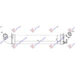 INTERCOOLER 1.5 dCi DIESEL (530x100x40) pentru DACIA, DACIA SANDERO 08-12, PEUGEOT, PEUGEOT EXPERT 07-16, Partea frontala, Radiator Intercooler
