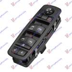 COMUTATOR USA/OGLINDA (LA AUTO CU INCHIDERE CNTRL.) (13+8pini)(DREPTUNGHIULAR) - DODGE NITRO 07- pentru DODGE, DODGE NITRO 07-, PEUGEOT, PEUGEOT EXPERT 07-16, Interior, Comutatoare