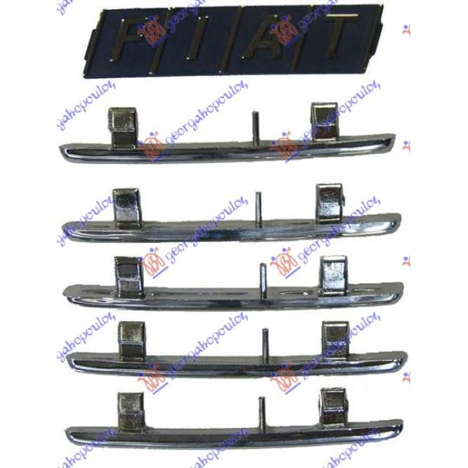 MARK - FIAT FIAT PANDA 86-03 pentru FIAT, FIAT PANDA 86-03, HYUNDAI, HYUNDAI SANTA FE 05-09, Partea frontala, Emblema