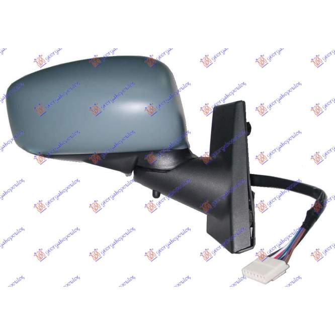  OGLINDA  ELECTR.  INCALZITA  -09  GRUNDUITA  (CALITATEA  A)  DR.  pentru FIAT, FIAT IDEA 04-10