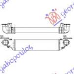  RAD.INTERCOOLER  2,2-2,7  CDi  (650x127x62)    pentru MERCEDES, MERCEDES C CLASS (W203) SDN/S.W. 03-07, PEUGEOT, PEUGEOT EXPERT 07-16, Partea frontala, Radiator Intercooler