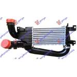 RADIATOR INTER. 1.7 CDTI (220x126) - OPEL OPEL ASTRA H 04-10 pentru OPEL, OPEL ASTRA H 04-10, PEUGEOT, PEUGEOT EXPERT 07-16, Partea frontala, Radiator Intercooler