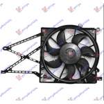 COOLING FAN ASSY (4PIN) (390mm) - OPEL OPEL ASTRA H 04-10 pentru OPEL, OPEL ASTRA H 04-10