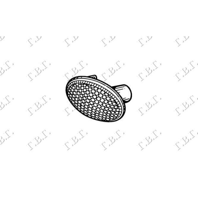 SIDE LAMP WHITE - OPEL OPEL TIGRA 95-04 pentru OPEL, OPEL TIGRA 95-04