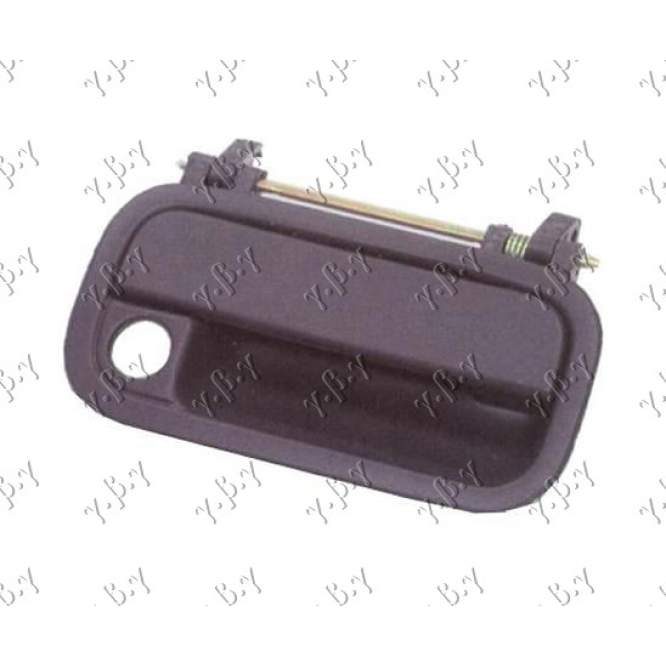 DOOR HANDLE OUTSIDE FR.UNIT - OPEL OPEL TIGRA 95-04 pentru OPEL, OPEL TIGRA 95-04