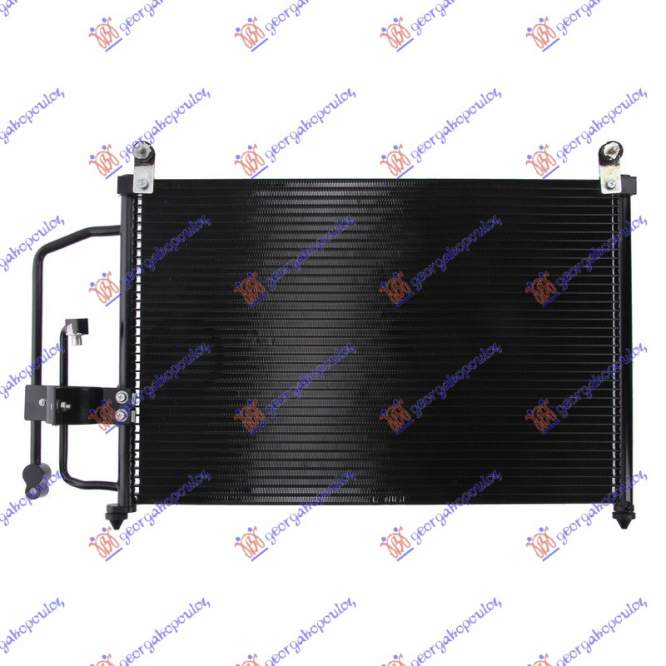 CONDENSER 1,4-1,5-1,6 16V(53,7x36,2x2,2 - DAEWOO - CHEVROLET DAEWOO LANOS SDN 97-08 pentru DAEWOO - CHEVROLET, DAEWOO LANOS SDN 97-08