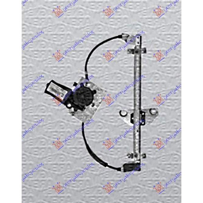 REAR WIND. REGUL. ELECT. MARELLI - DAEWOO - CHEVROLET DAEWOO LANOS SDN 97-08 pentru DAEWOO - CHEVROLET, DAEWOO LANOS SDN 97-08