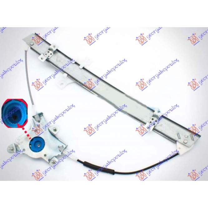 FRONT WIND.REG.ELECT. W/OUT MOTOR - DAEWOO - CHEVROLET DAEWOO LANOS SDN 97-08 pentru DAEWOO - CHEVROLET, DAEWOO LANOS SDN 97-08