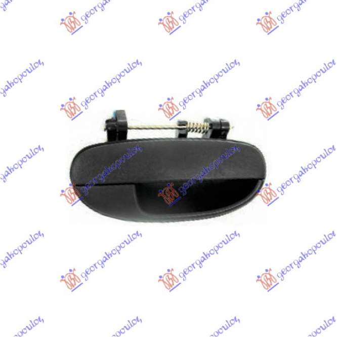 DOOR HANDLE REAR OUTER - DAEWOO - CHEVROLET DAEWOO LANOS SDN 97-08 pentru DAEWOO - CHEVROLET, DAEWOO LANOS SDN 97-08