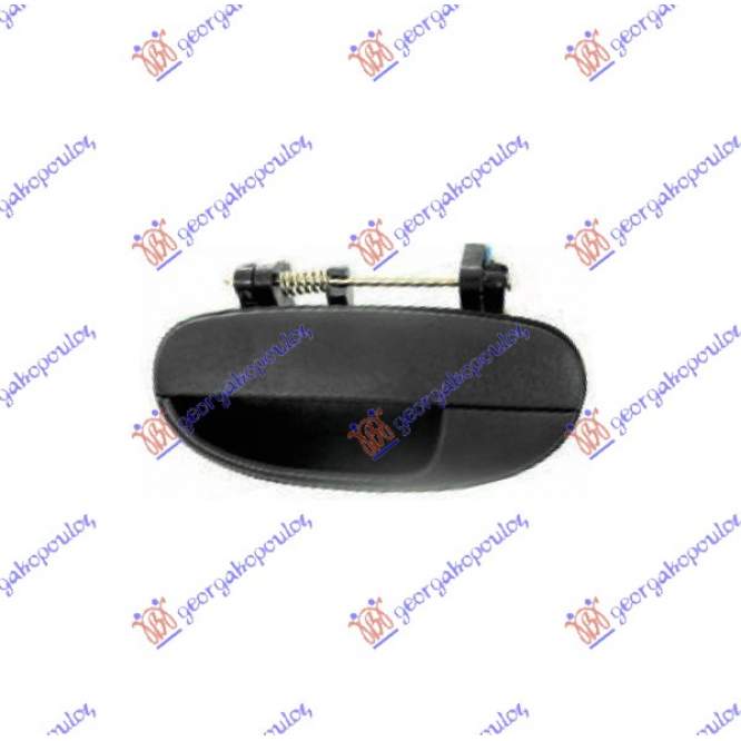 DOOR HANDLE REAR OUTER - DAEWOO - CHEVROLET DAEWOO LANOS SDN 97-08 pentru DAEWOO - CHEVROLET, DAEWOO LANOS SDN 97-08