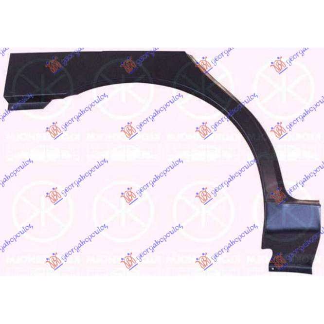 REAR WHEEL ARCHE 4/5D - DAEWOO - CHEVROLET DAEWOO LANOS SDN 97-08 pentru DAEWOO - CHEVROLET, DAEWOO LANOS SDN 97-08