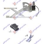 MACARA ELECTRICA GEAM USA FATA (COMFORT) (CALITATEA A) STG. pentru ROVER-LAND ROVER, ROVER 400 96-99