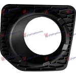 FRONT BUMPER GRILLE (W/ FOG LAMP HOLE) (BLACK MOULDING) - LAND ROVER LAND ROVER FREELANDER 07-14 pentru ROVER-LAND ROVER, LAND ROVER FREELANDER 07-14
