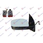 DOOR MIRROR ELECT. HEATED  FOLD. PRIMED (WITH FOOT LAMP) (7 PIN) (A QUALITY) 11-  (CONVEX GLASS) - LAND ROVER LAND ROVER FREELANDER 07-14 pentru ROVER-LAND ROVER, LAND ROVER FREELANDER 07-14