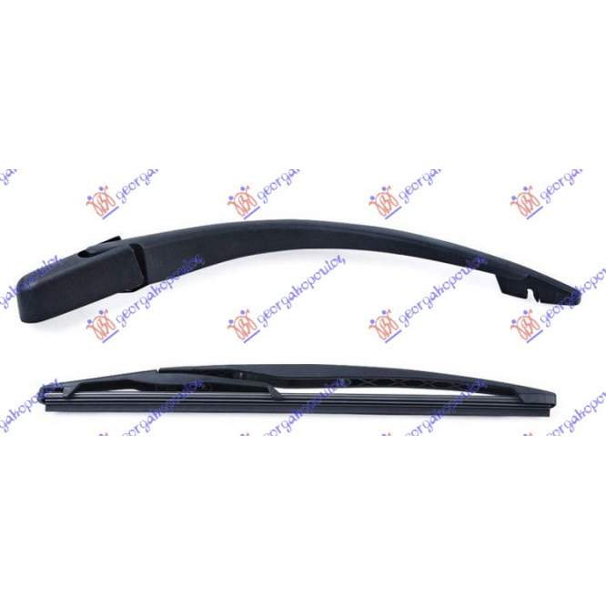 REAR WIPER ARM WITH BLADE 305mm - DODGE DODGE NITRO 07- pentru DODGE, DODGE NITRO 07-
