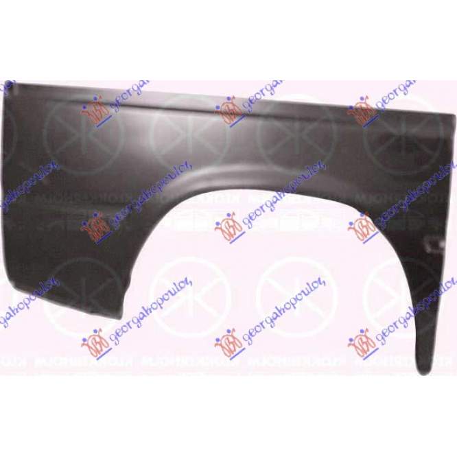 REAR FENDER (HALF) (SHORT) - FORD FORD TRANSIT 87-91 pentru FORD, FORD TRANSIT 87-91