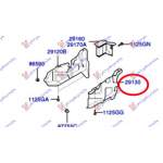 SIDE ENGINE COVER VERTICAL (O) - HYUNDAI HYUNDAI COUPE 01-07 pentru HYUNDAI, HYUNDAI COUPE 01-07