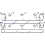 RADIATOR INTERCOOLER 2.0-2.5-3.0 DSL (540x97) - BMW BMW SERIES 5 (E39) 96-02 pentru BMW, BMW SERIES 5 (E39) 96-02, PEUGEOT, PEUGEOT EXPERT 07-16, Partea frontala, Radiator Intercooler