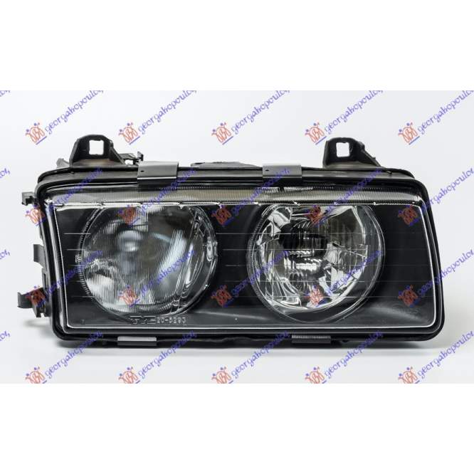 HEAD LAMP TYPE HELLA 1994-1998 (E) (TYC) - BMW BMW SERIES 3 (E36) COUPE/CABRIO 90-98 pentru BMW, BMW SERIES 3 (E36) COUPE/CABRIO 90-98