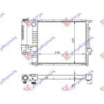 RADIATOR ALL MODEL PETROL MANUAL +AC (440x440x32) (MECHANICAL) - BMW BMW SERIES 3 (E36) SDN 90-98 pentru BMW, BMW SERIES 3 (E36) SDN 90-98