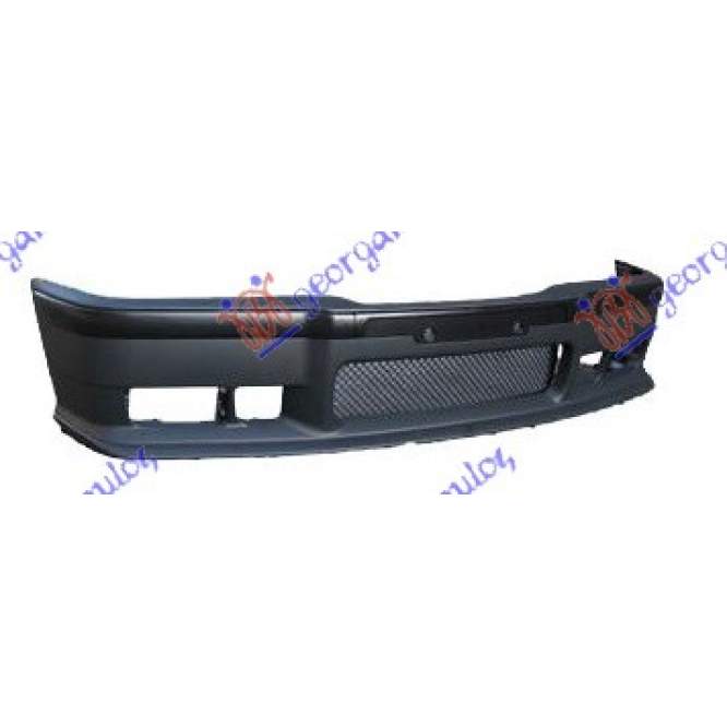 FRONT BUMPER ASSY M3 (FIXED SPOILER) - BMW BMW SERIES 3 (E36) COUPE/CABRIO 90-98 pentru BMW, BMW SERIES 3 (E36) COUPE/CABRIO 90-98
