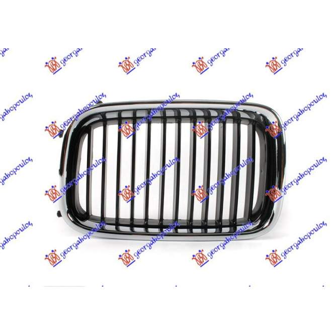 GRILLE SIDE PIECE -1995 - BMW BMW SERIES 3 (E36) COUPE/CABRIO 90-98 pentru BMW, BMW SERIES 3 (E36) COUPE/CABRIO 90-98