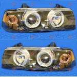 HEAD LAMP (SET)LEXUS W/SIDE LAMP BLACK - BMW BMW SERIES 3 (E36) COUPE/CABRIO 90-98 pentru BMW, BMW SERIES 3 (E36) COUPE/CABRIO 90-98