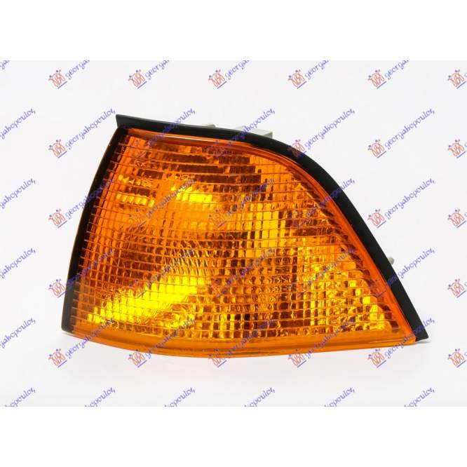 CORNER LAMP YELLOW - BMW BMW SERIES 3 (E36) COUPE/CABRIO 90-98 pentru BMW, BMW SERIES 3 (E36) COUPE/CABRIO 90-98