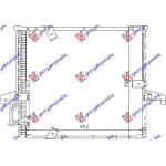 CONDENS A/C PETROL 2.5TD (470x432x25) - BMW BMW SERIES 3 (E36) COUPE/CABRIO 90-98 pentru BMW, BMW SERIES 3 (E36) COUPE/CABRIO 90-98