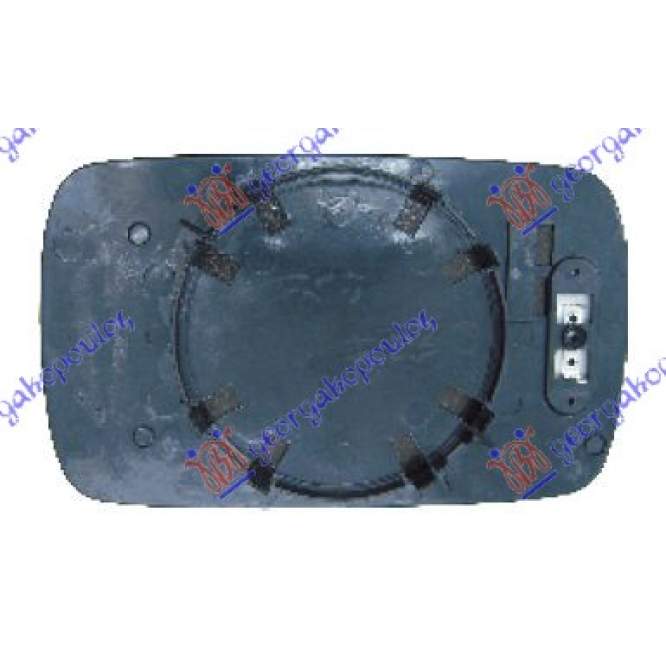 DOOR MIRROR GLASS BLUE (FLAT GLASS) - BMW BMW SERIES 3 (E36) COUPE/CABRIO 90-98 pentru BMW, BMW SERIES 3 (E36) COUPE/CABRIO 90-98