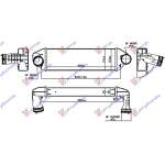 RADIATOR INTERCOOLER 3.0 sd-xDrive (540x172x67) - BMW BMW X3 (E83) 07-11 pentru BMW, BMW X3 (E83) 07-11, PEUGEOT, PEUGEOT EXPERT 07-16, Partea frontala, Radiator Intercooler