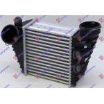 RADIATOR INTERCOOLER 1.9TDi (183x190x65) AXR - VW VW GOLF IV 98-04 pentru VW, VW GOLF IV 98-04, PEUGEOT, PEUGEOT EXPERT 07-16, Partea frontala, Radiator Intercooler