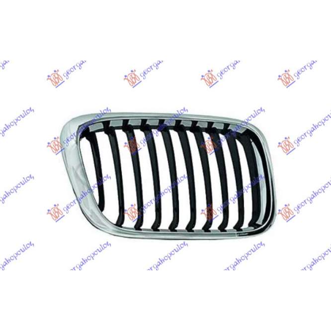 GRILLE SIDE PIECE (CHROME/BLACK) - BMW BMW SERIES 3 (E46) COMPACT 01-05 pentru BMW, BMW SERIES 3 (E46) COMPACT 01-05