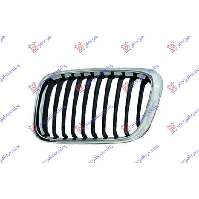 GRILLE SIDE PIECE (CHROME/BLACK) - BMW BMW SERIES 3 (E46) COMPACT 01-05 pentru BMW, BMW SERIES 3 (E46) COMPACT 01-05