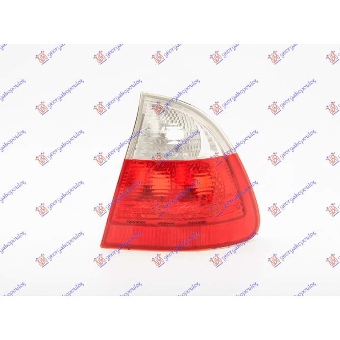 TAIL LAMP OUTER (SW) WHITE (E) (DEPO) - BMW BMW SERIES 3 (E46) SDN 99-02 pentru BMW, BMW SERIES 3 (E46) SDN 99-02