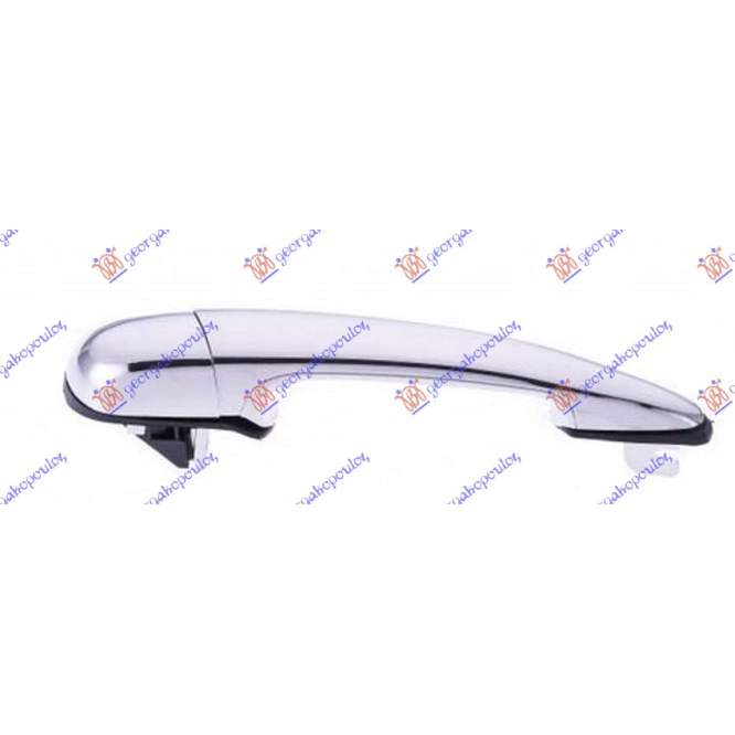 DOOR HANDLE FRONT OUTER CHROME - BMW BMW SERIES 3 (E46) COMPACT 01-05 pentru BMW, BMW SERIES 3 (E46) COMPACT 01-05