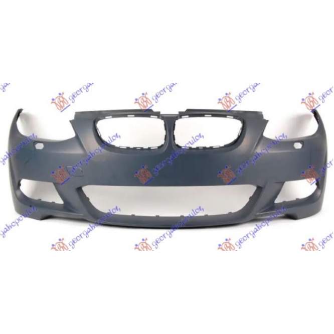 FRONT BUMPER PRIMED (W/ WASHER HOLES) (M-TECH) - BMW BMW SERIES 3 (E92/93) COUPE/CABRIO 07-11 pentru BMW, BMW SERIES 3 (E92/93) COUPE/CABRIO 07-11