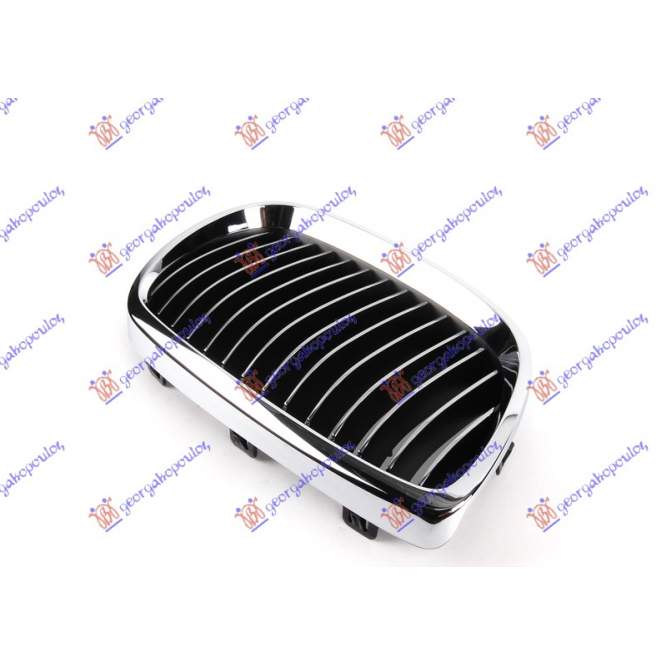 GRILLE SIDE PIECE (CHROME-CHROME/BLACK) - BMW BMW SERIES 3 (E92/93) COUPE/CABRIO 07-11 pentru BMW, BMW SERIES 3 (E92/93) COUPE/CABRIO 07-11