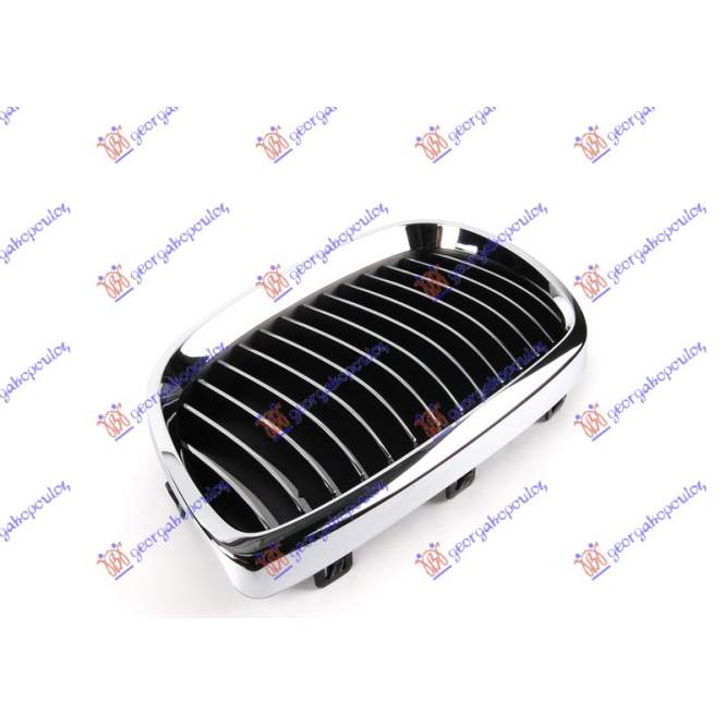 GRILLE SIDE PIECE (CHROME-CHROME/BLACK) - BMW BMW SERIES 3 (E92/93) COUPE/CABRIO 07-11 pentru BMW, BMW SERIES 3 (E92/93) COUPE/CABRIO 07-11