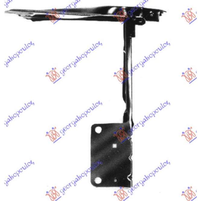 HEAD LAMP PANEL STEEL - AUDI AUDI 80 86-91 pentru AUDI, AUDI 80 86-91