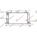RADIATOR 1.6-2.0 PETROL (620x320) - AUDI AUDI 80 86-91 pentru AUDI, AUDI 80 86-91