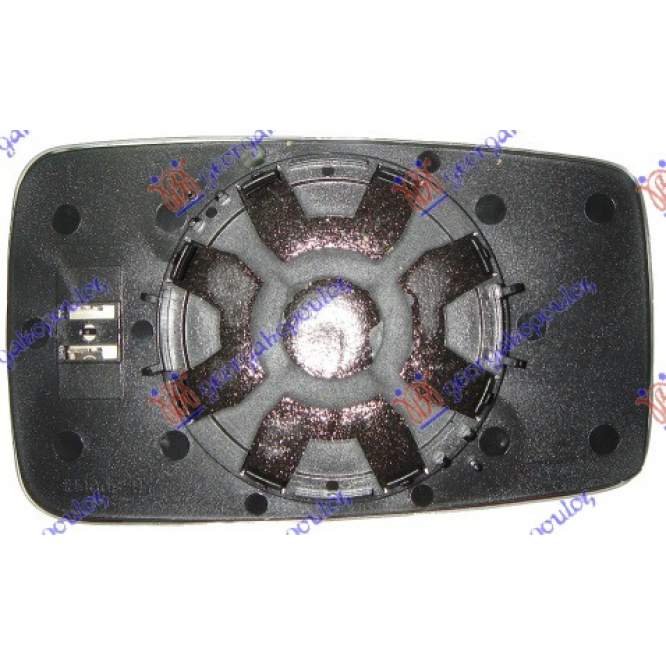 DOOR MIRROR GLASS BLUE HEATED (ASPHERICAL GLASS) - AUDI AUDI 80 86-91 pentru AUDI, AUDI 80 86-91