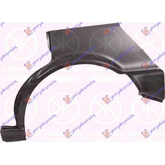 REAR WHEEL ARCH 4D - AUDI AUDI 80 86-91 pentru AUDI, AUDI 80 86-91