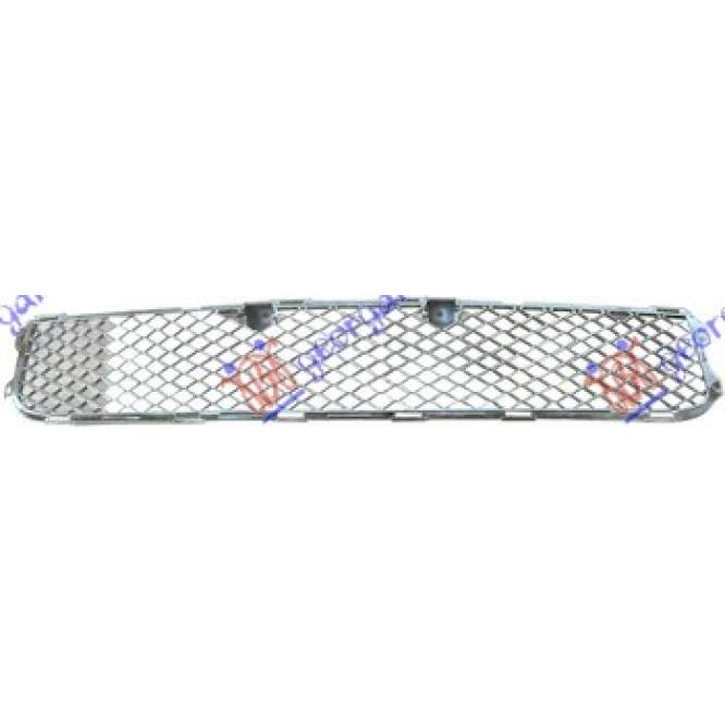 FRONT BUMPER GRILLE (CHROME) - MITSUBISHI MITSUBISHI LANCER SEDAN 08- pentru MITSUBISHI, MITSUBISHI LANCER SEDAN 08-