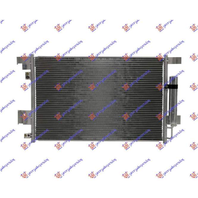 CONDENSER ALL MODEL (665x41x16) - MITSUBISHI MITSUBISHI LANCER SEDAN 08- pentru MITSUBISHI, MITSUBISHI LANCER SEDAN 08-
